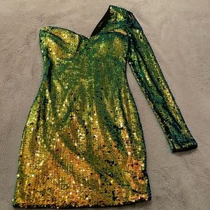 Mermaid sequin dress